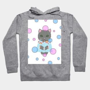 WHIMSICAL Cat For Cat Lover Hoodie